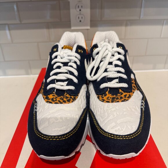 Nike Air Max 1 Premium Denim Leopard (DS) - Picture 3 of 5